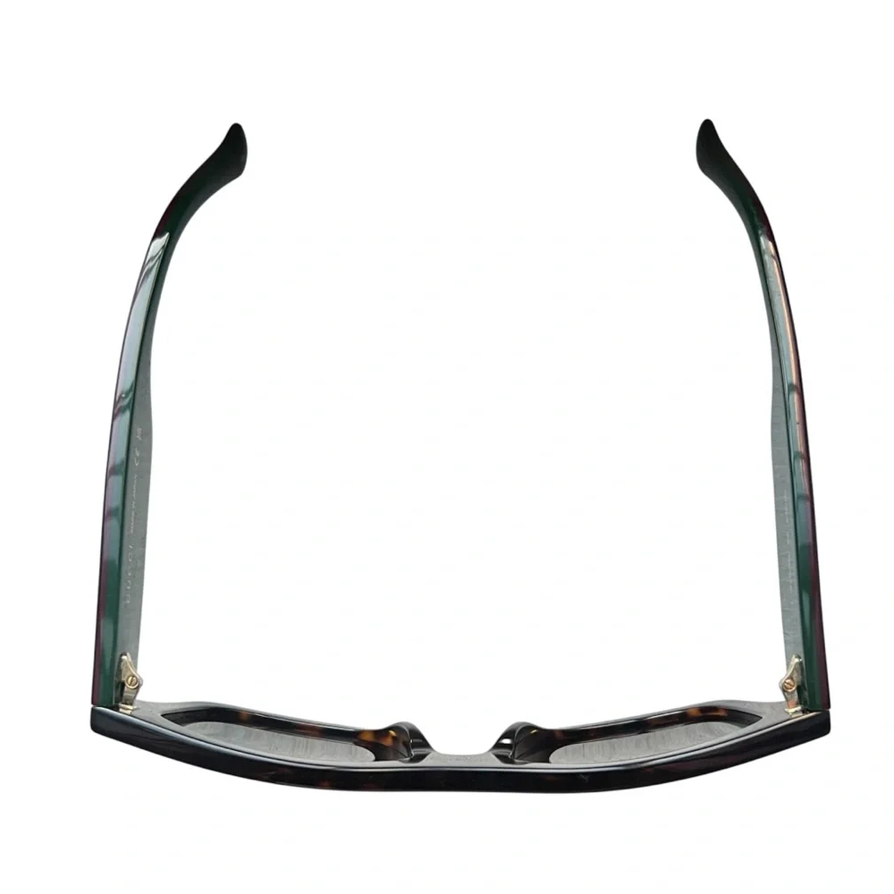 Gucci Rectangle Brown Tortoise Women’s Sunglasses - Picture 3 of 5